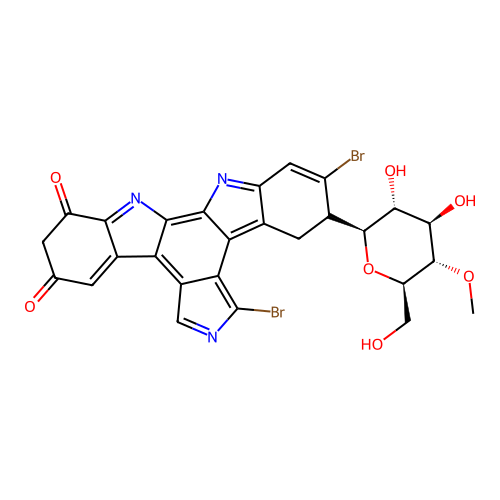 Bromorebeccamycin structure