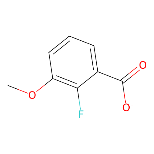 2-Fluoro-3-methoxybenzoate structure