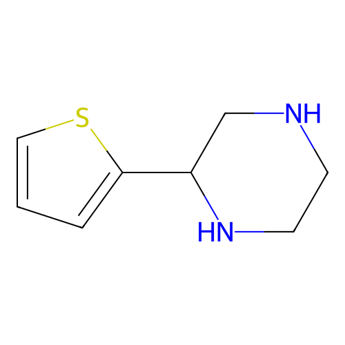 2-Thiophen-2-yl-piperazine structure