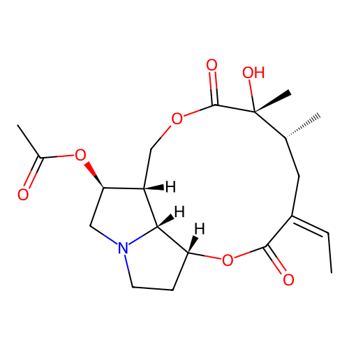 Rosmarinine 2-acetate structure
