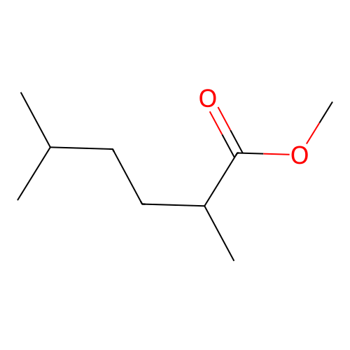 Methyl 2,5-dimethylhexanoate structure