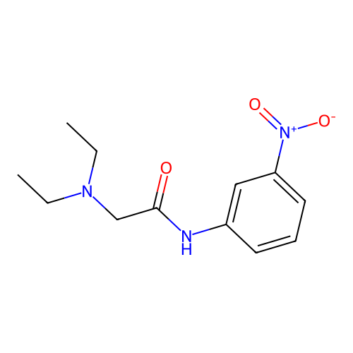 2-(diethylamino)-N-(3-nitrophenyl)acetamide structure