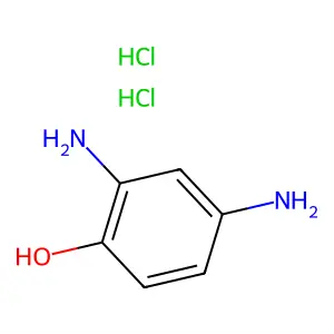 2,4-Diaminophenol hydrochloride structure