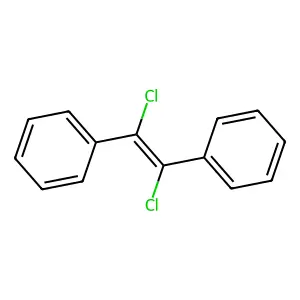 Alpha,alpha'-dichlorostilbene structure