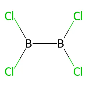 四氯化二硼 structure