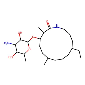 Fluvirucin A1 structure