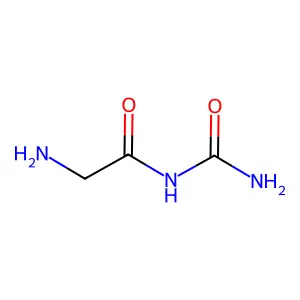 2-氨基-N-氨甲酰乙酰胺 structure