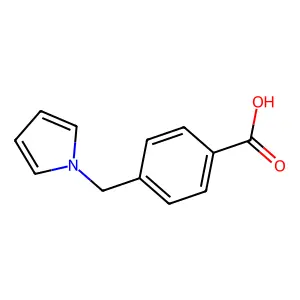4-(1H-吡咯-1-基甲基)苯甲酸 structure