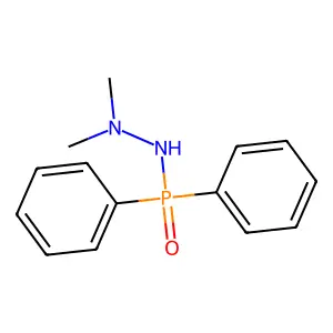 N',N'-Dimethyl-P,P-diphenylphosphinic hydrazide structure