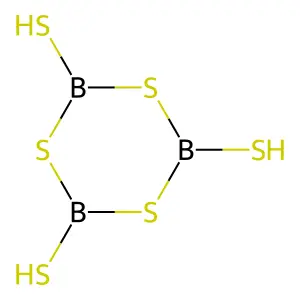 Borothiine-2,4,6-trithiol structure