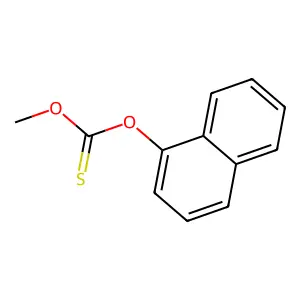 Methoxy(naphthalen-1-yloxy)methanethione structure