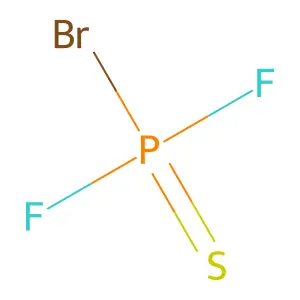 硫代磷酰溴二氟化物 structure