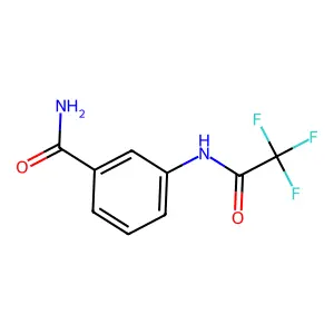 Benzamide, 3-[(trifluoroacetyl)amino]- structure