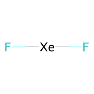 二氟化氙 structure