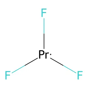 三氟化镨 structure