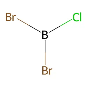 Dibromochloroborane(3) structure