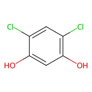1,3-Benzenediol, 4,6-dichloro- structure
