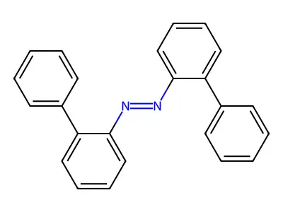 Phenyl-(2-phenyldiazenylphenyl)diazene structure
