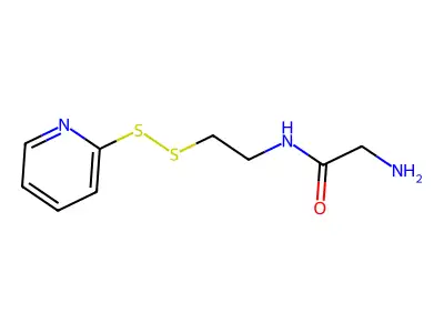 S-(2-Glycylamidoethyl)dithio-2-pyridine structure