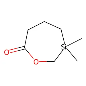 3,3-Dimethyl-1,3-oxasilepan-7-one structure