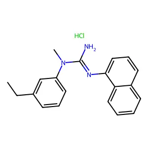 Aptiganel Hydrochloride structure