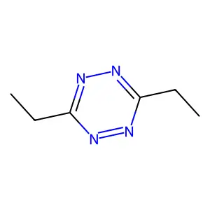 3,6-Diethyl-1,2,4,5-tetrazine structure
