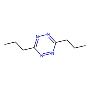 3,6-Dipropyl-1,2,4,5-tetrazine structure