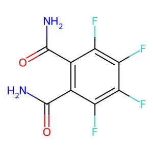 3,4,5,6-Tetrafluorobenzene-1,2-dicarboxamide structure