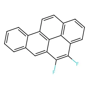 4,5-Difluorobenzo(a)pyrene structure
