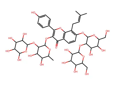 Hexandraside C structure