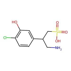 5-Hydroxysaclofen structure