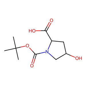 Boc-Hyp-OH structure