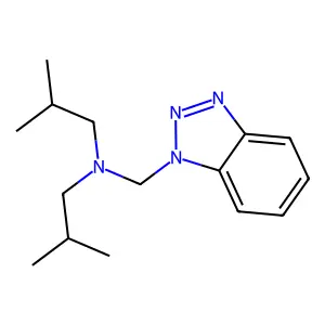 (1H-1,2,3-Benzotriazol-1-ylmethyl)bis(2-methylpropyl)amine structure