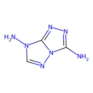 7H-[1,2,4]triazolo[4,3-b][1,2,4]triazole-3,7-diamine structure