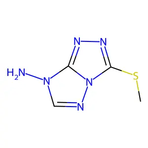 3-(Methylsulfanyl)-7H-[1,2,4]triazolo[4,3-b][1,2,4]triazol-7-amine structure