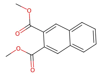 Dimethyl 2,3-naphthalenedicarboxylate structure