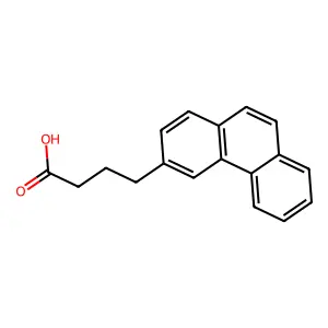 4-(3-菲基)丁酸 structure