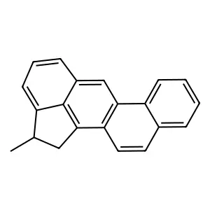 Benz(j)aceanthrylene, 1,2-dihydro-2-methyl- structure