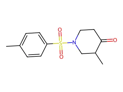 3-Methyl-1-tosylpiperidin-4-one structure