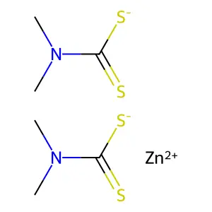 福美鋅 structure