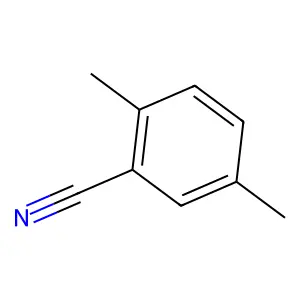 2,5-二甲基苯甲腈 structure