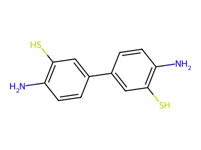 3,3'-Dimercaptobenzidine structure