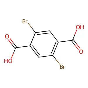 2,5-二溴对苯二甲酸 structure