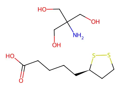 Thioctate trometamol structure