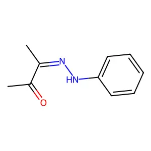 Biacetyl phenylhydrazone structure