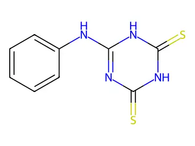 6-(Phenylamino)-1,3,5-triazine-2,4-dithiol structure