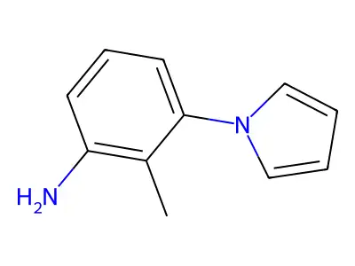 2-Methyl-3-(1H-pyrrol-1-yl)aniline structure