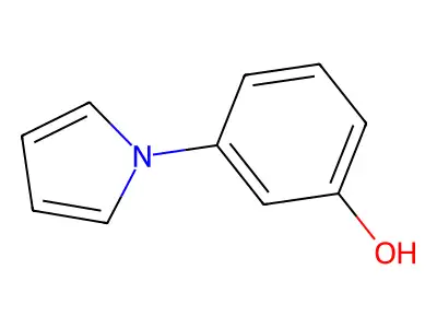 3-(1H-Pyrrol-1-yl)phenol structure