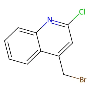 4-(Bromomethyl)-2-chloroquinoline structure