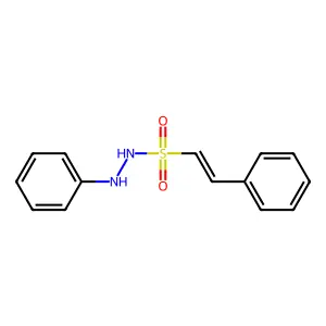 (E)-N',2-diphenylethenesulfonohydrazide structure